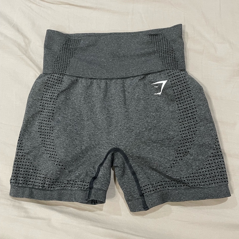 Vital Seamless 2.0 Shorts Grey Marl Bike Shorts